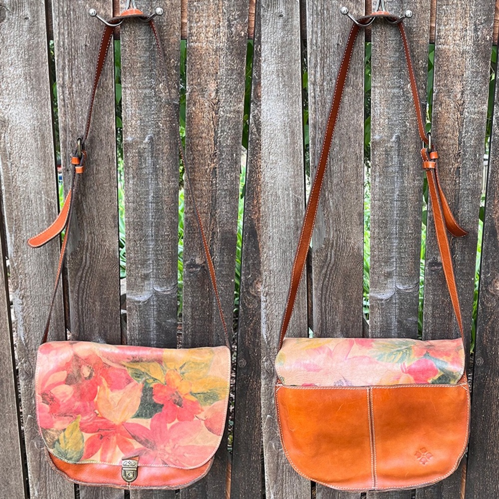 Patricia Nash Braidi Italian Leather Midsummer Heritage Collection Shoulder Bag